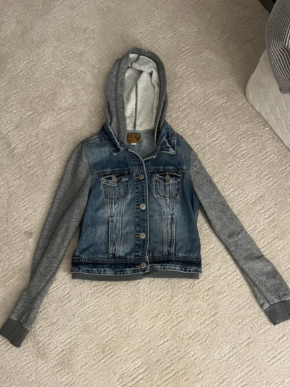 American Eagle Denim Hoodie